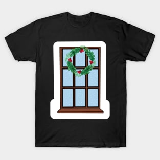 Christmas Window T-Shirt